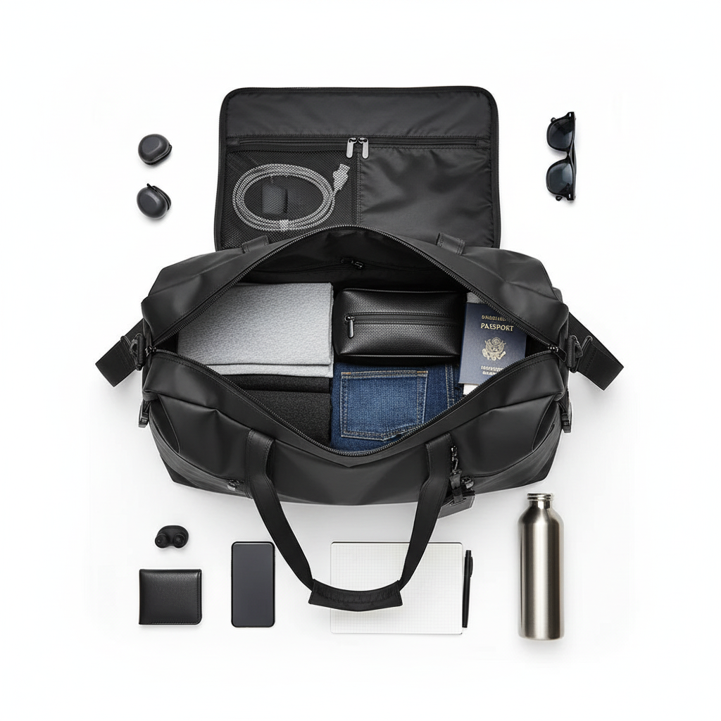 Leather Cabin Travel Bag – Nekkar