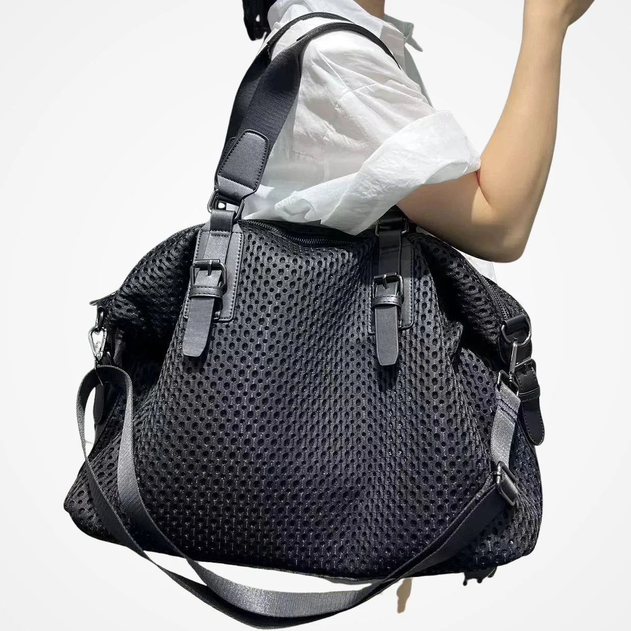 Nylon Shoulder Bag – Maia
