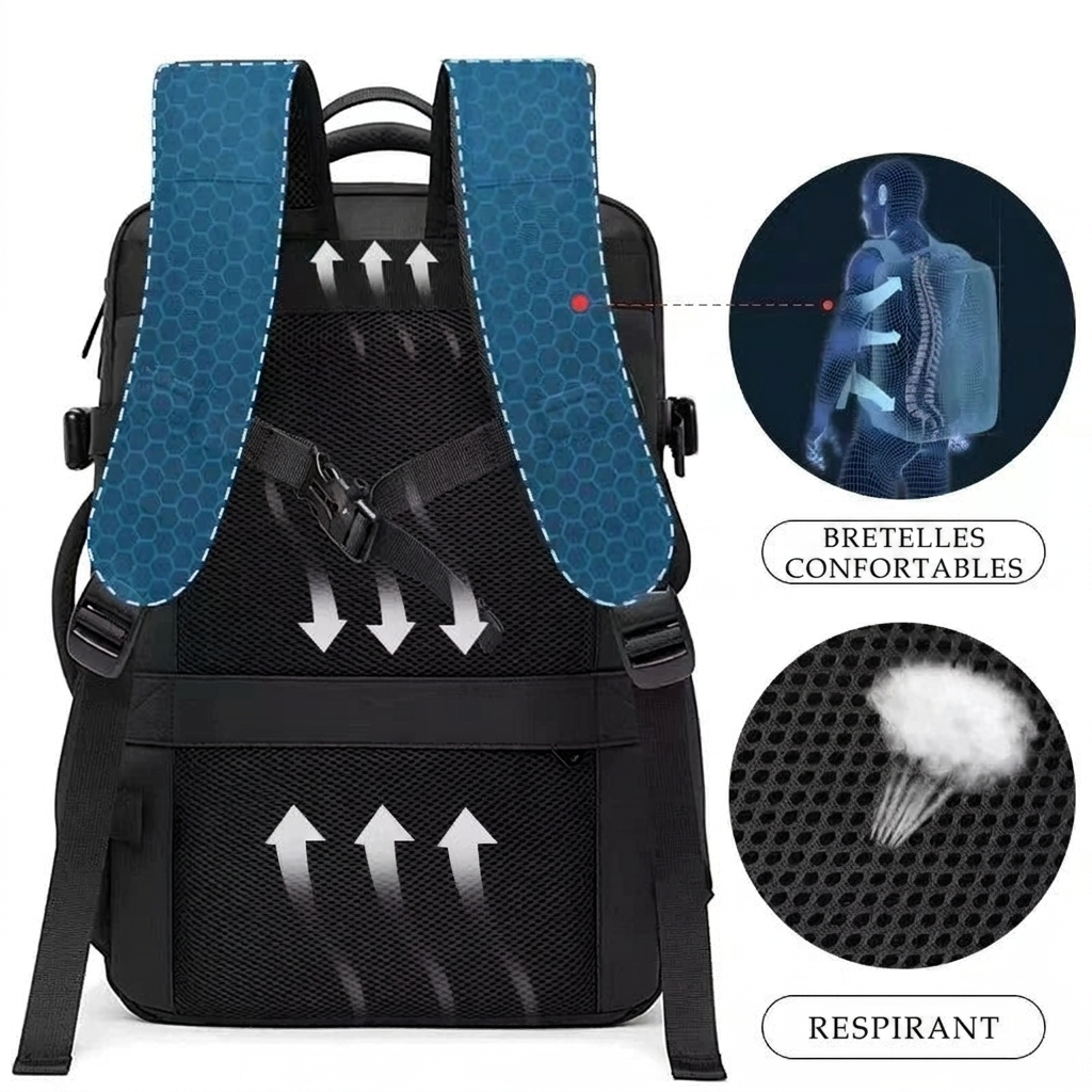 Expandable Travel Backpack – Capella