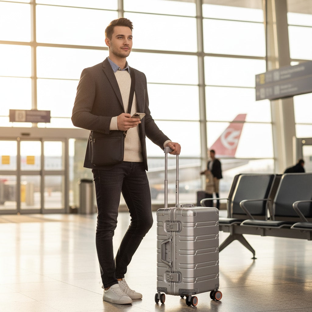 Aluminum Cabin Suitcase – Polaris